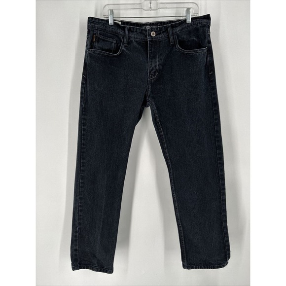 Dickies Rush Dark Wash Slim Fit Denim Jeans Sz 36x30 Men’s Mid‎ Rise